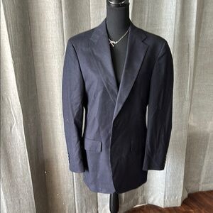 Gant Blue Sport Coat with Notched Lapels and Tailored Fit